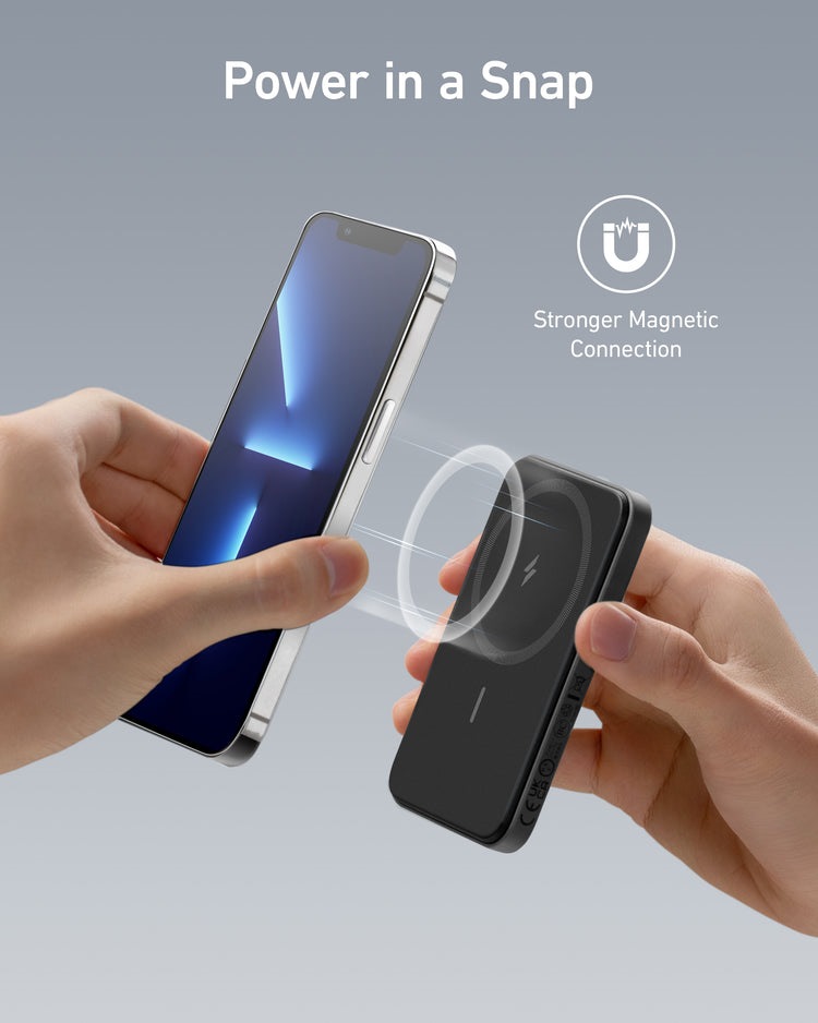 Black Anker 621 Magnetic Battery ((MagGo) Power Banks | ZL585388O5