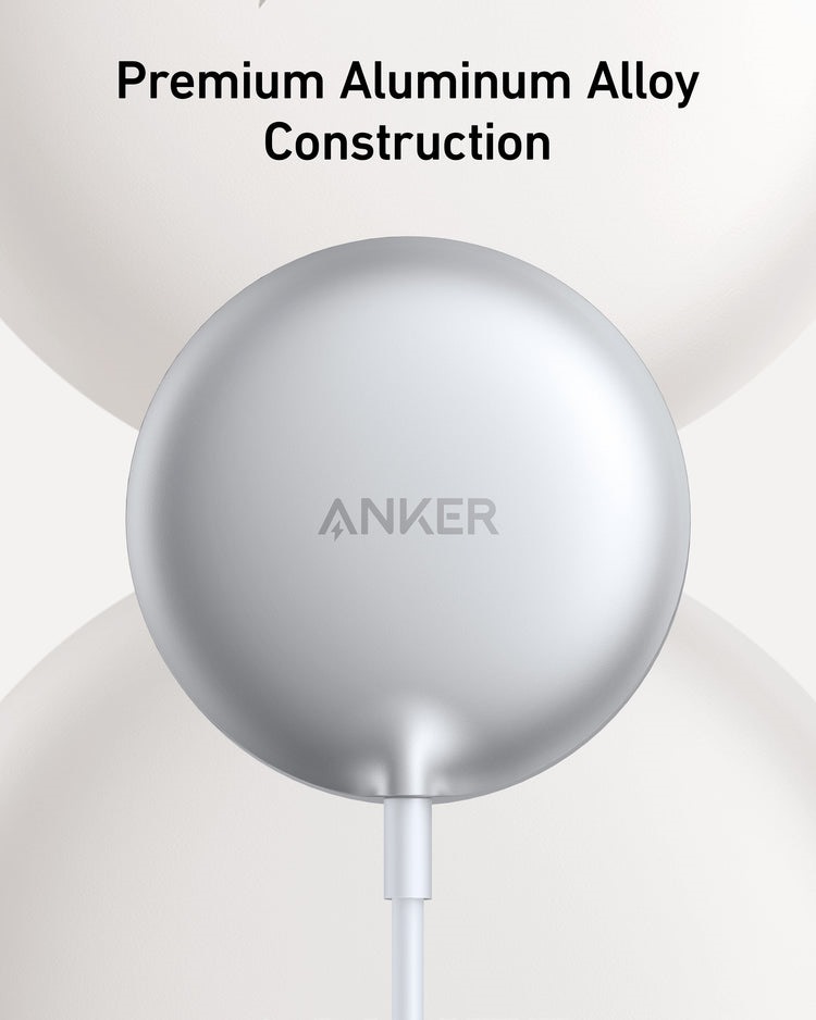 White Anker MagGo Wireless Charger ((Pad) Wireless Chargers | PE211941Q8