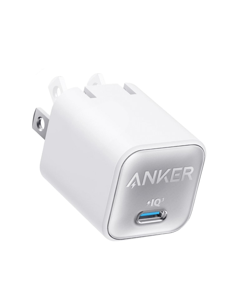 White Anker Nano Charger ((30W) Chargers | PJ141274S6